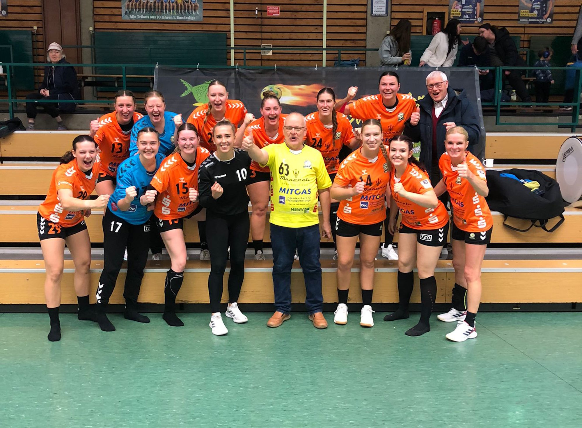 Piranhas gewinnen bei der Bundesligareserve aus Buxtehude mit 27:25!