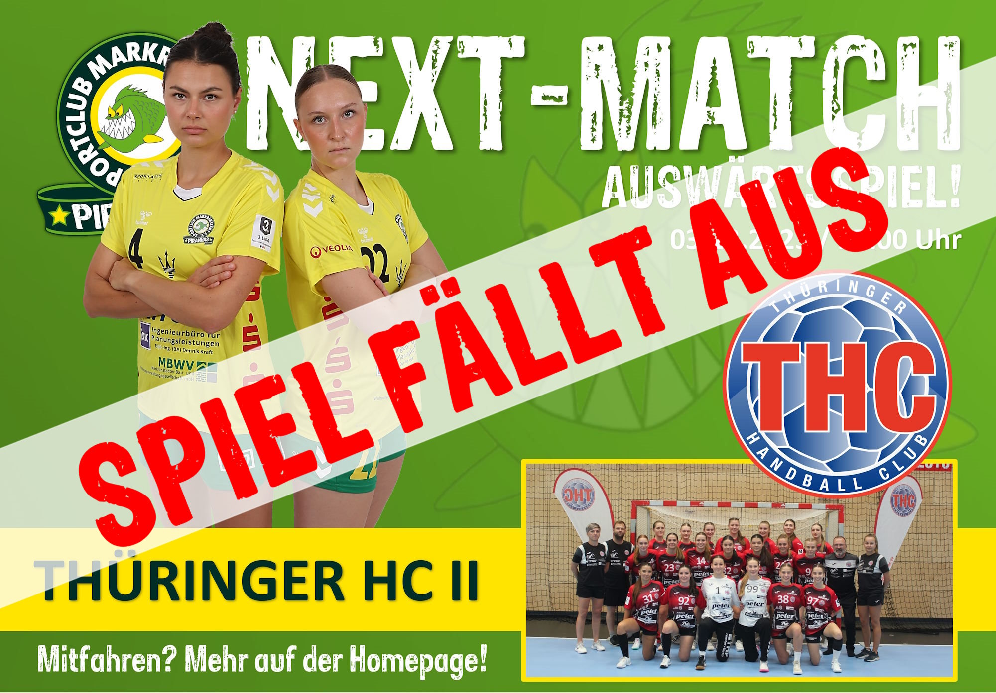 Next-Match / Thüringer HC II