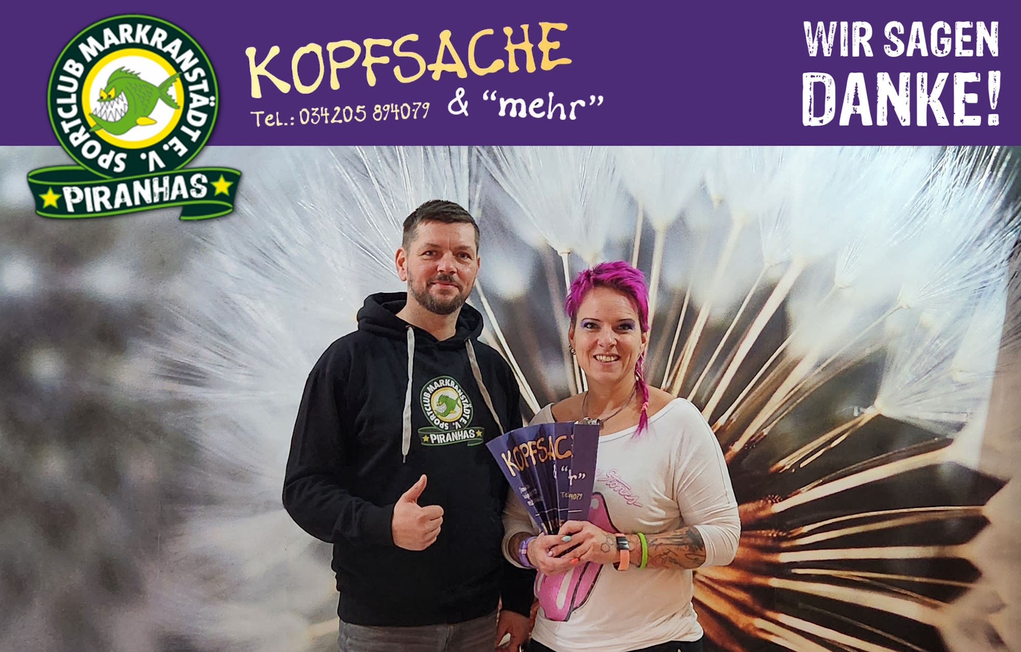 Danke an &quot;Kopfsache &amp; mehr&quot;.