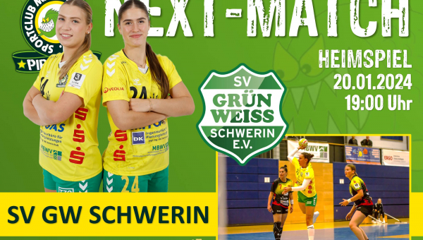 20.01.2024 - Heimspiel gegen Schwerin.