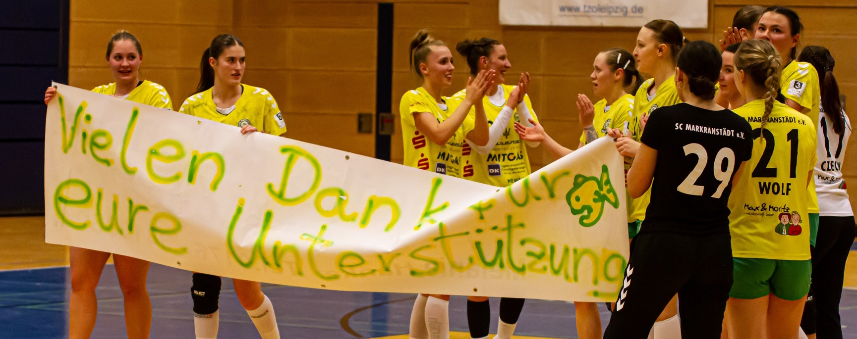 1. Damen Mannschaft der SC Markranstädt Piranhas